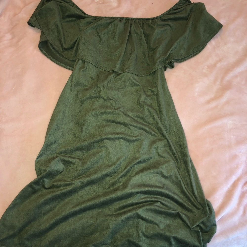 Velvet / suede dress